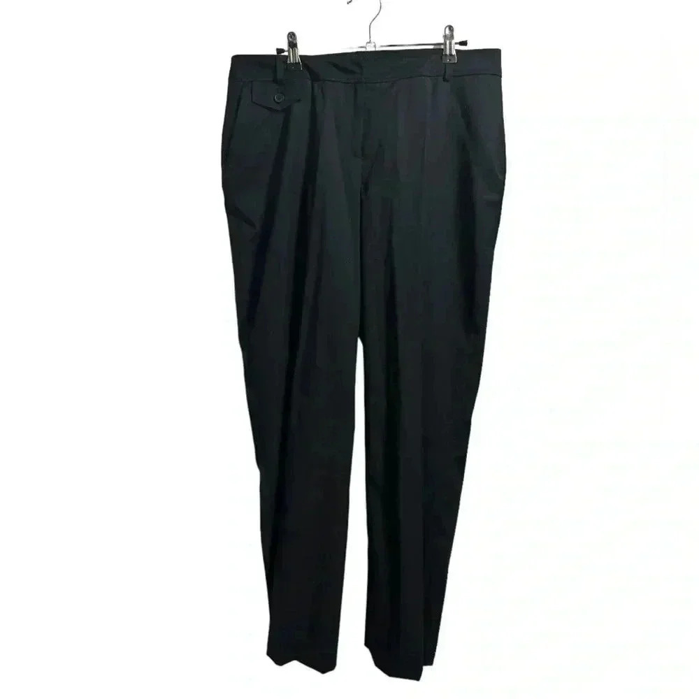 Women’s Pendleton Wool Blend Black Pants Size 12 Petite
